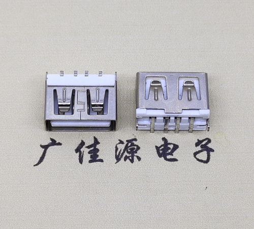 usb2.0立贴短体母座 