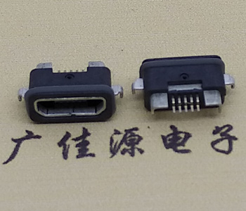 防水MICRO USB母座,手机充电尾插接口Type B款
