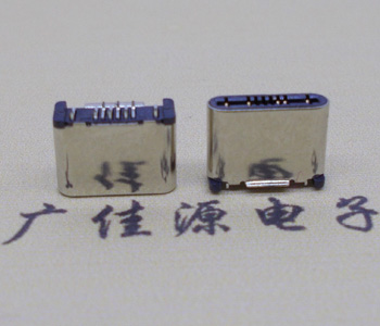 超短体USB Type C公头,简易Type C12P公头尺寸,Type C插头连接器