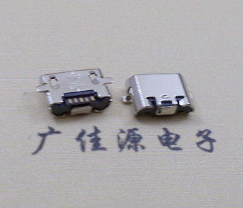 Micro USB反向两脚贴板,翻边/直边/迈克Micro连接器价格