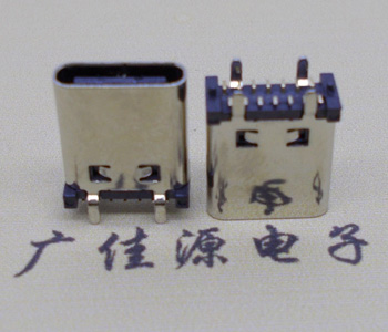 厂家直销USB Type C立式短体贴片14P,L=9.3MM/Type C母座连接器