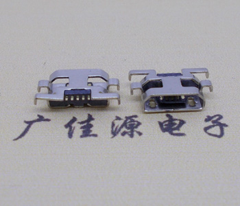 MICRO USB 5P反向连接器母头,反沉板2.2MM插板厂家