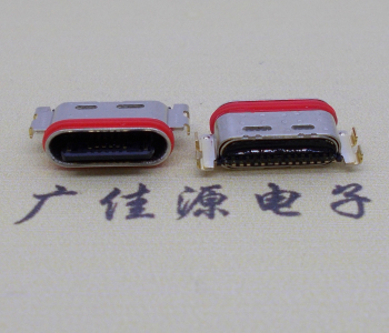 防水沉板usb type-c16p母座连接器