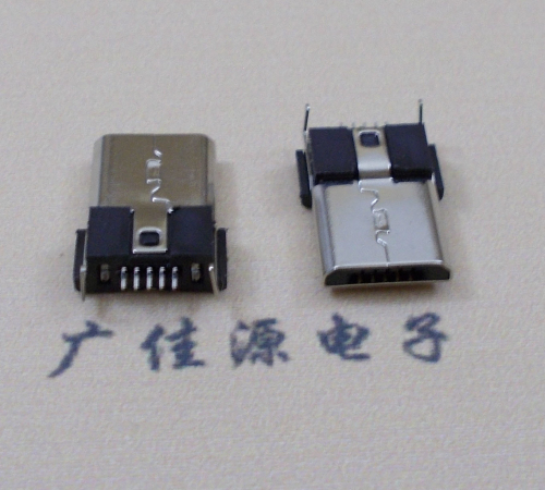 micro usb 5pin公头反向贴板引脚定义