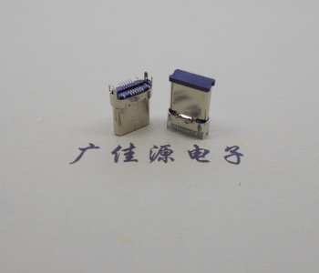 type-c16p公头铆合外壳插脚端子立贴长11mm