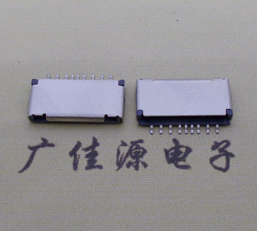 TF短体卡座 卡槽1.5侧PIN针micro检测卡座生产厂家